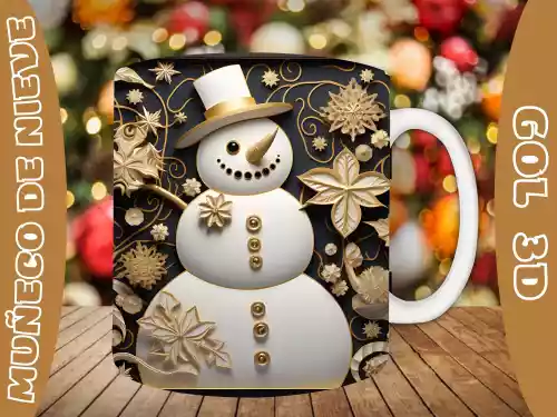 vectores plantilas NAVIDAD,FESTEJO,FESTIVIDAD,3D,MUÑECO DE NIEVE,INFLADO,